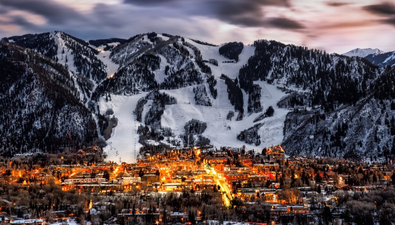 Snowy Mountain Colorado