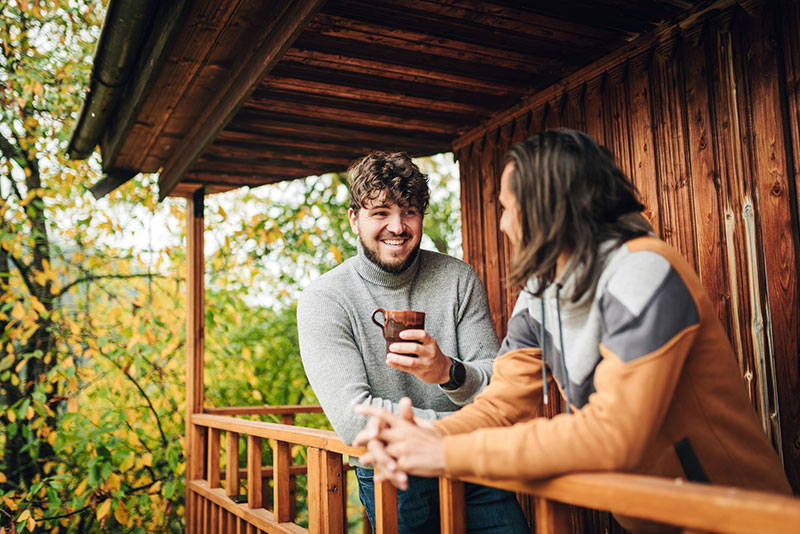 Enjoy the cold autumn